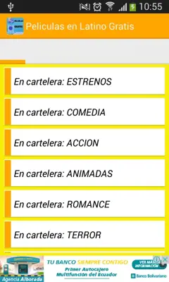 Peliculas en Latino Gratis android App screenshot 3